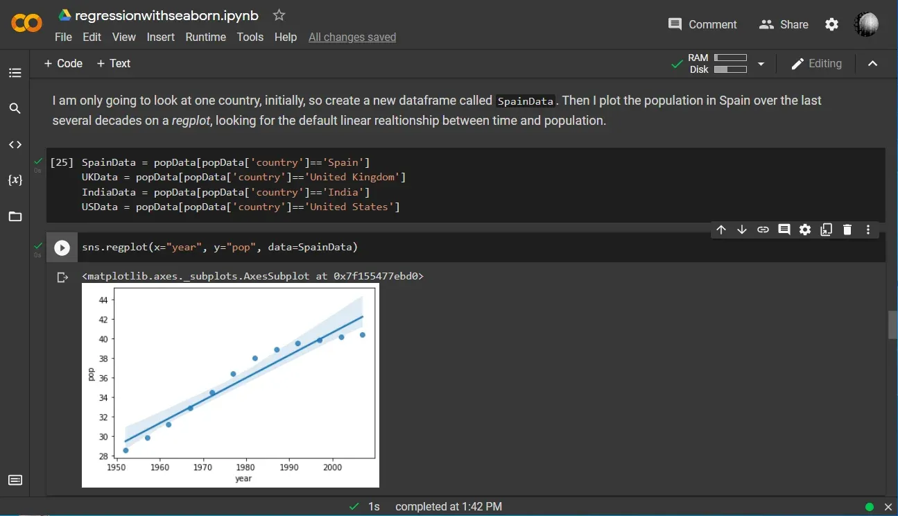 Interactive Python Notebooks