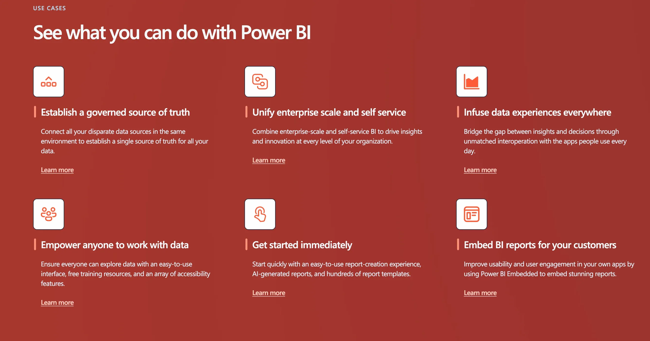 Common Use Cases for Power BI