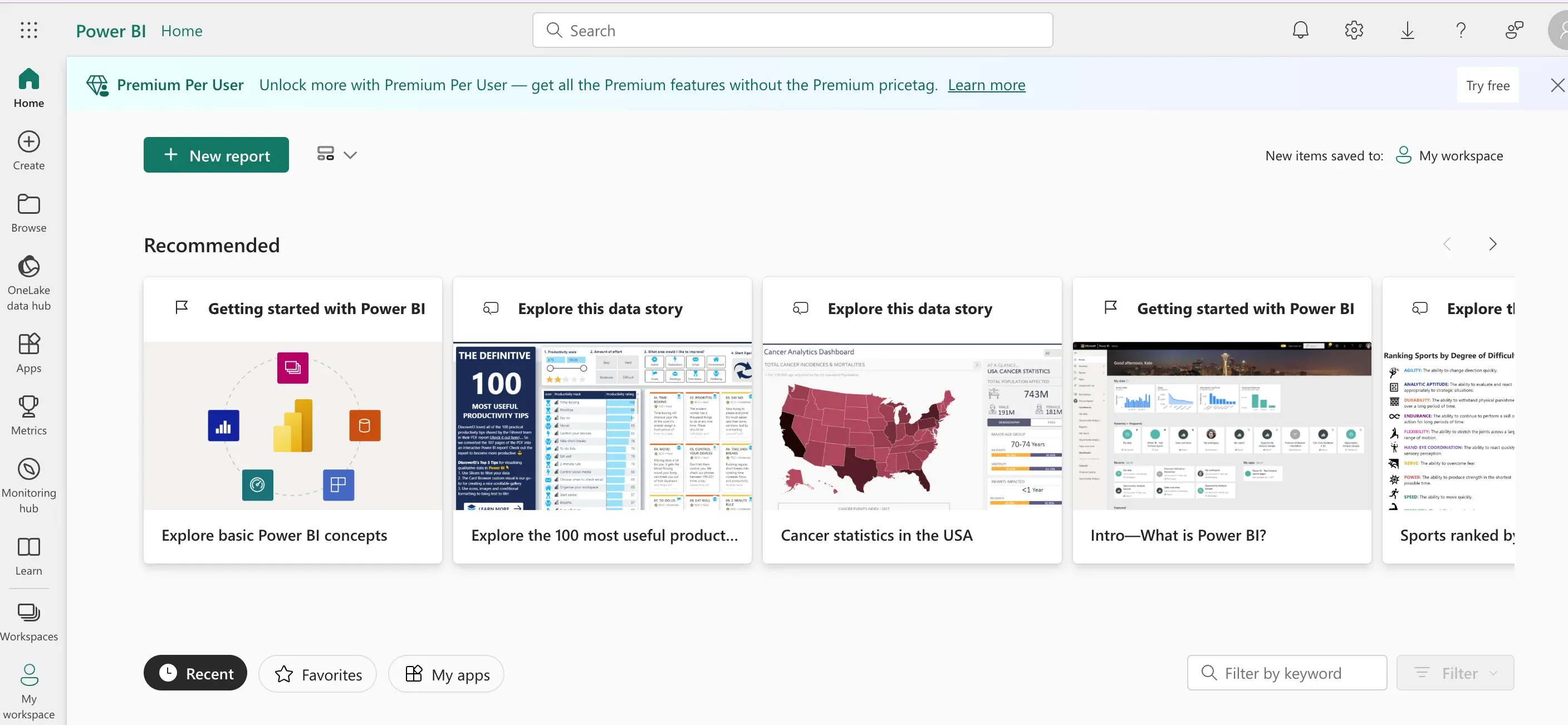 Getting Started with Power BI